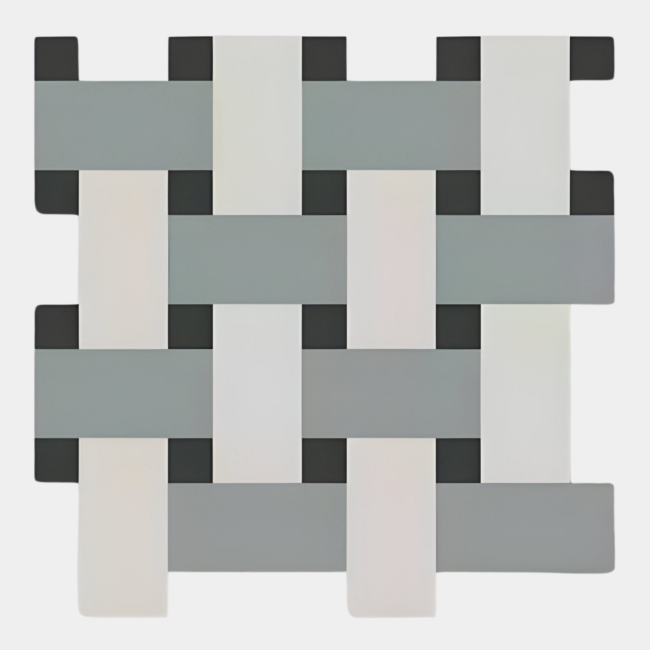 Tressel Interlock Fog Oil Painting 3D Wall Art