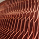 Prismetal Copper Flow Wood Carving 3D Wall Art