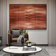 Prismetal Copper Flow Wood Carving 3D Wall Art