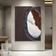 Tectra Rift Clay & Stone Textured Oil Painting 3D Wall Art