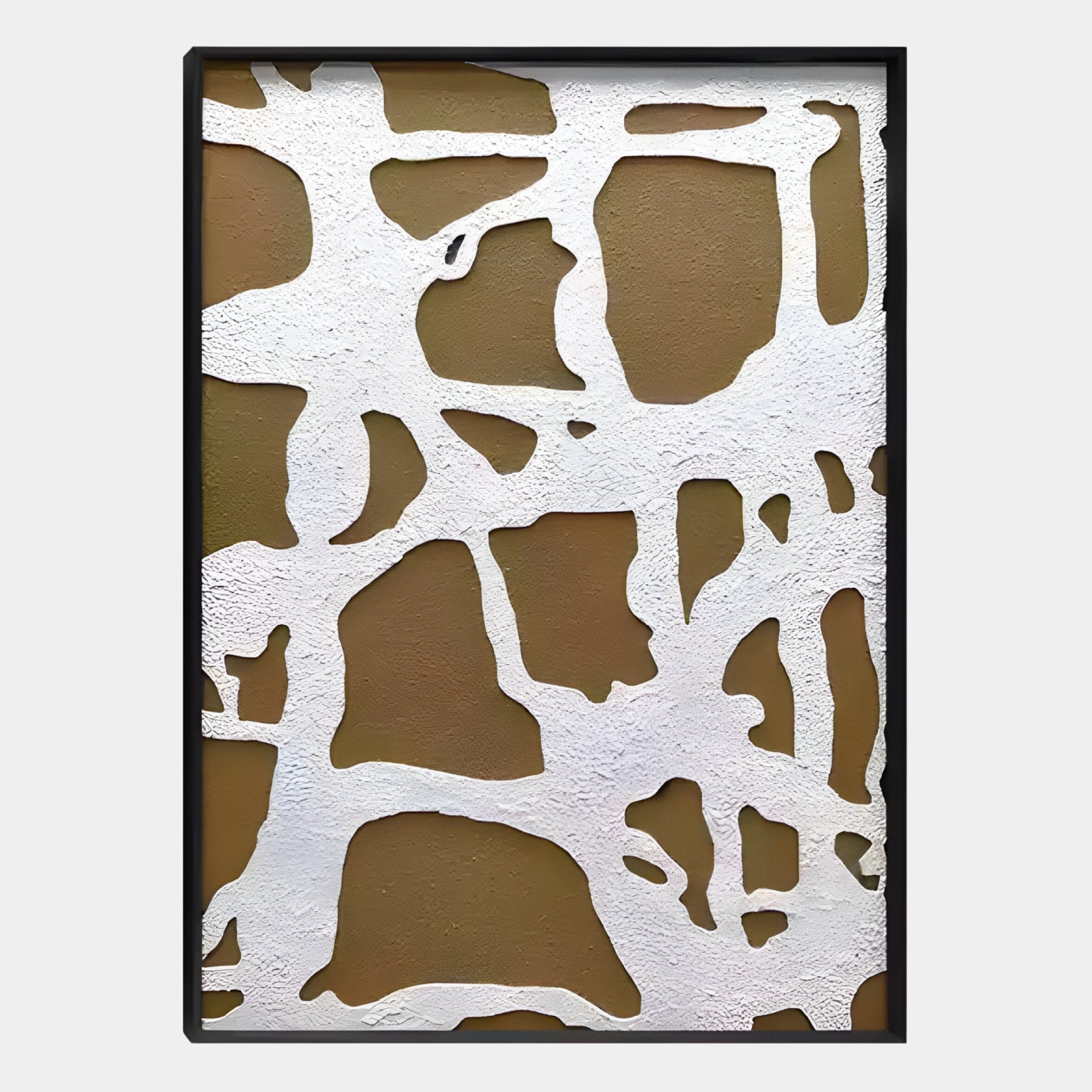 Drosan Bark Trace III Wood Carving 3D Wall Art