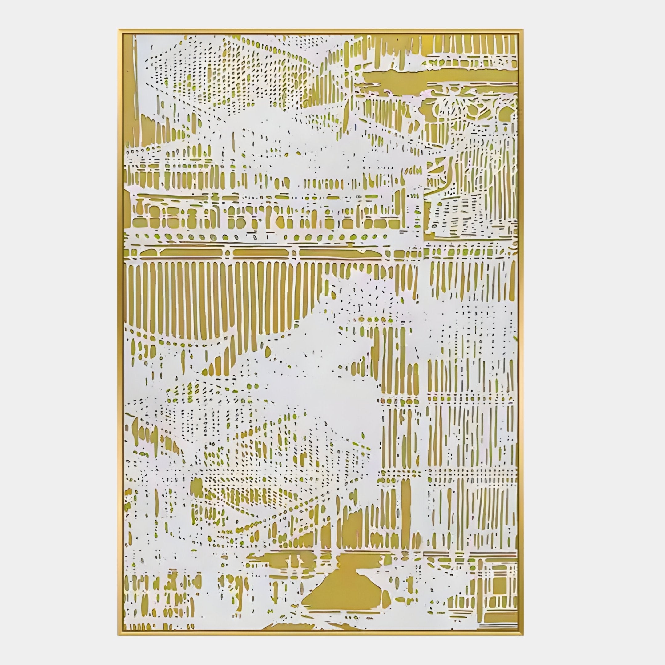 Noyari City Rhythms 3D Carving Wall Art
