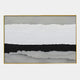 Stratisse Grey Layered 3D Carving Wall Art