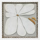 Petala Taupe & White Bloom Wood Relief 3D Wall Art
