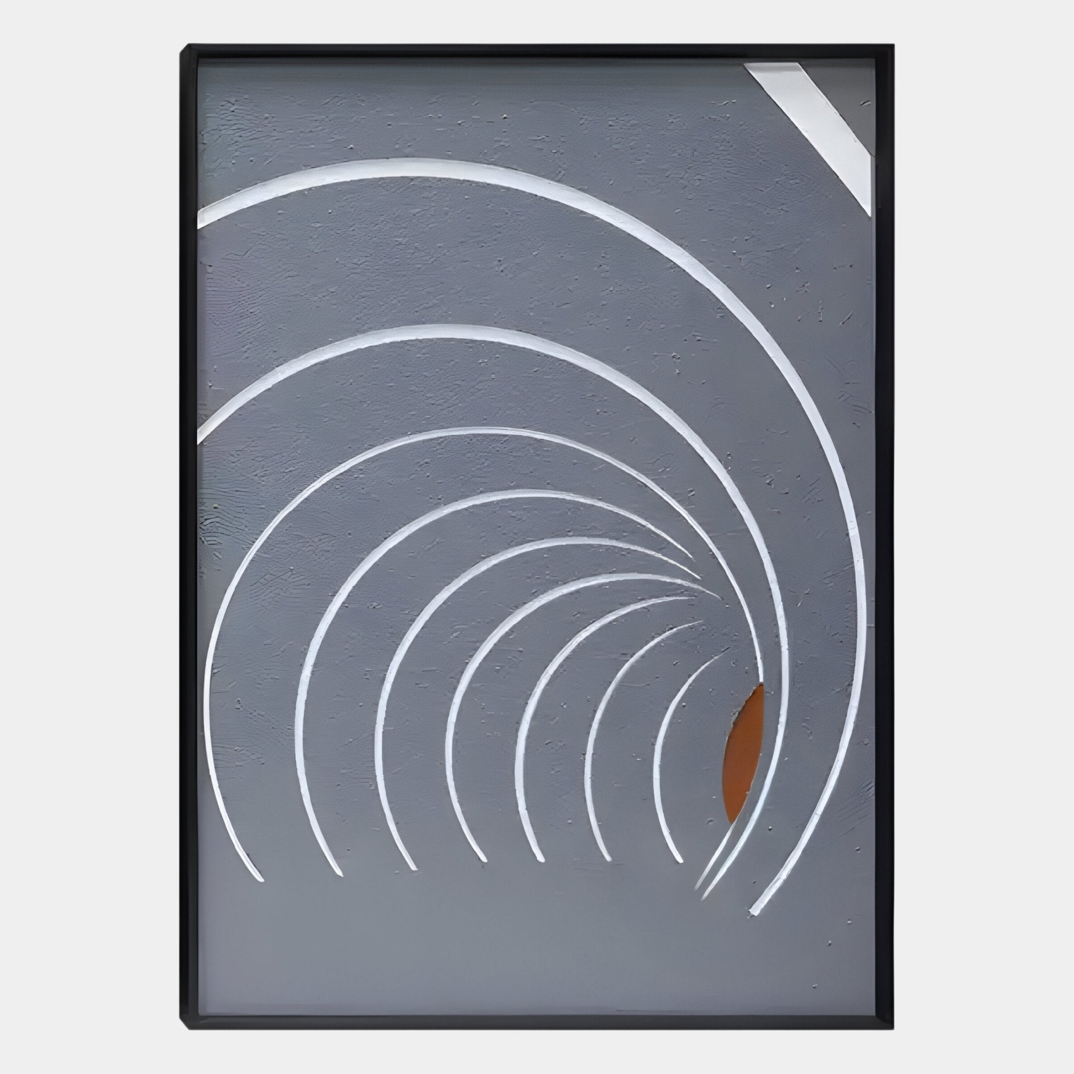 Kairo Radial Flow Slate 3D Carving Wall Art