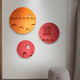 Arcuza Ochre II Wood Carving Sandstone 3D Wall Art