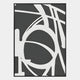 Deralin Charcoal Orbital Abstract 3D Carving Wall Art