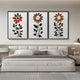 Floraventa Bloom I Floral 3D Carving Wall Art