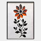 Floraventa Bloom I Floral 3D Carving Wall Art