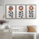 Floraventa Bloom II Floral 3D Carving Wall Art
