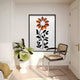 Floraventa Bloom III Floral 3D Carving Wall Art