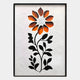 Floraventa Bloom III Floral 3D Carving Wall Art