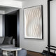 Velistra Vertical Ripple 3D Relief Wall Art