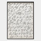 Scriptera Fluid Script 3D Carving Wall Art