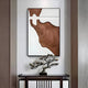 Fluvien Brown Flow 3D Carving Wall Art