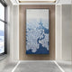 Navara Blue Tides 3D Carving Wall Art