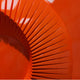 Solveta Orange Spiral Wood Relief 3D Wall Art