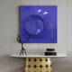 Solveta Purple Spiral Wood Relief 3D Wall Art