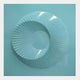 Solveta Aqua Spiral Wood Relief 3D Wall Art