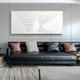 Varelo Horizontal Geometric Relief 3D Wall Art