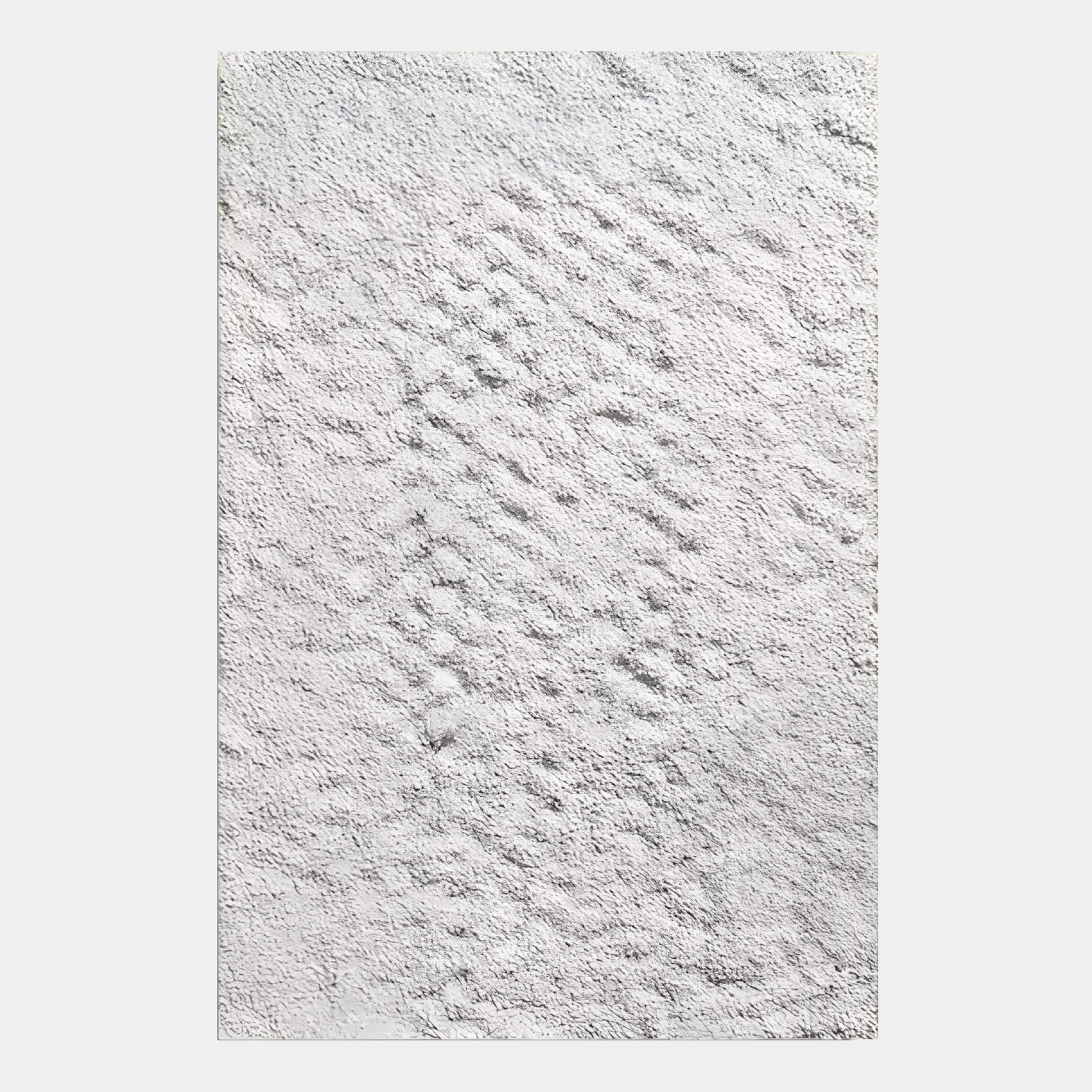 Cavara Rise Textured White 3D Relief Wall Art