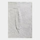 Cavara Leaf Imprint Textured White 3D Relief Wall Art