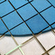 Orivis Aqua Disc Metal Grid 3D Wall Art