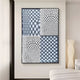 Virelli Slate Grid Dot Mesh 3D Carving Wall Art