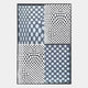 Virelli Slate Grid Dot Mesh 3D Carving Wall Art