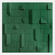 Grida Forest Green II Wood Carving 3D Wall Art