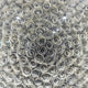 TerraLuma Ivory White Bloom Paper Craft 3D Wall Art, close-up of hundreds of hand-coiled ivory paper rosettes forming a radiating bloom pattern.