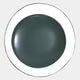 The Aetherial Green Glossy Circular Symmetry 3D Wall Art by Giant Sculptures features a white border and dark green center, seen from above against a light grey background.