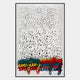 The Oratoria Multicolour Scripted Wood Carving Hand-Painted 3D Wall Art by Giant Sculptures features vibrant layers and white cursive script with “everything” in yellow, red, and blue—a striking display of contemporary design.