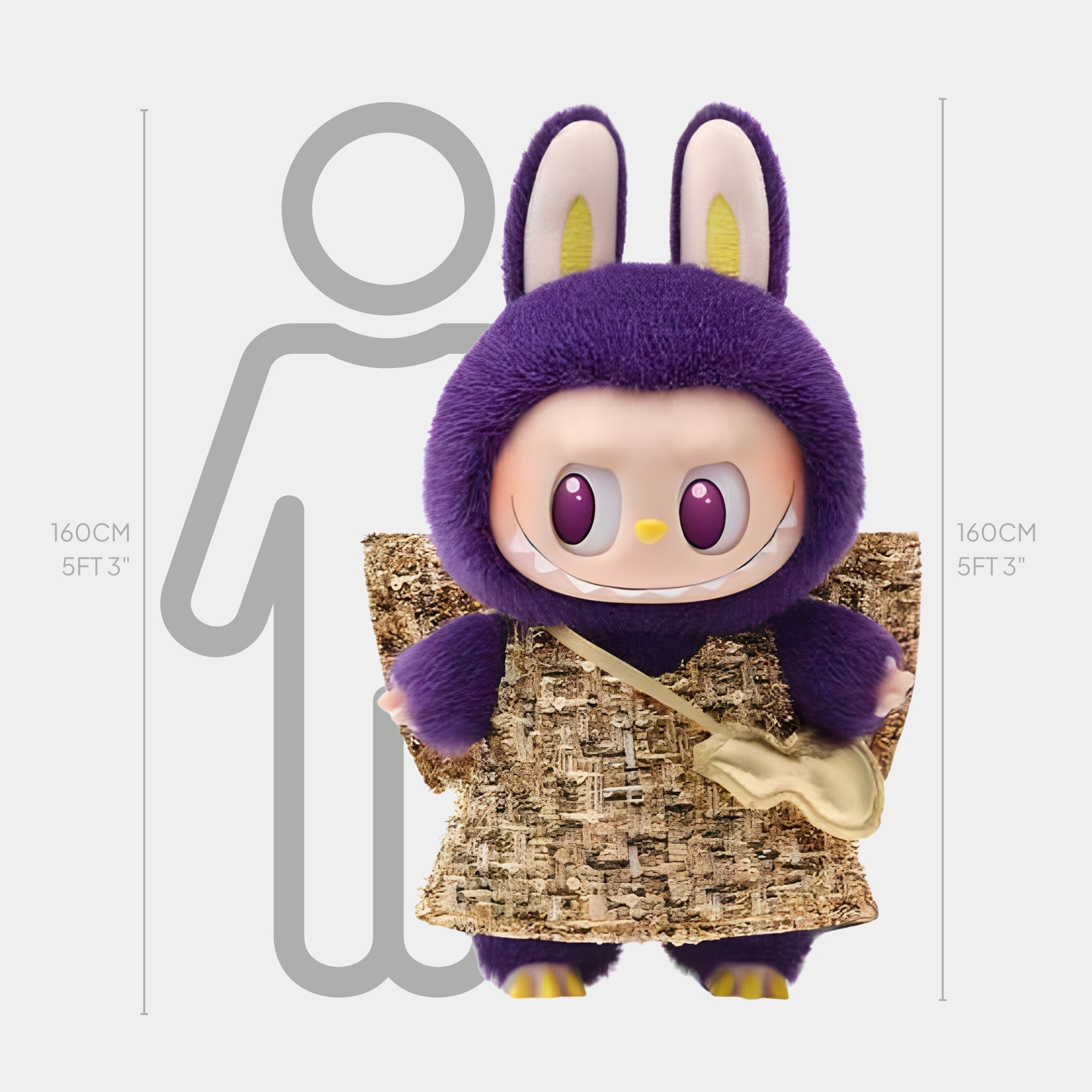 LABUBU × PRONOUNCE - WINGS OF FORTUNE Vinyl Plush Hanging