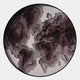 The Terranova Mocha Brown Round Wood Carving 3D Wall Art by Giant Sculptures features layered, swirling mocha and gray tones in an abstract, topographic-inspired design that creates striking natural terrain decor against light backgrounds.