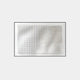 The Elytrum White Grid Hand-Painted Wood Relief 3D Wall Art by Giant Sculptures features a textured, abstract array of raised white squares on a rectangular panel. The varying heights of the shapes cast subtle shadows, and its framed with a thin black line on a light gray background.