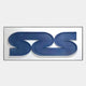 The Infinique Horizontal Blue Abstract Wood Carving 3D Wall Art by Giant Sculptures, featuring blue abstract shapes in a thin black frame, is ideal for contemporary décor and adds modern flair to any white wall.
