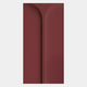 The Eximia Red Minimalist Wood Relief 3D Wall Art by Giant Sculptures features a vertical maroon form with subtle curves, adding depth and softness—ideal for modern Nordic interiors.