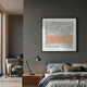 Terracube I Hand-Painted Framed Acrylic 3D Wall Art