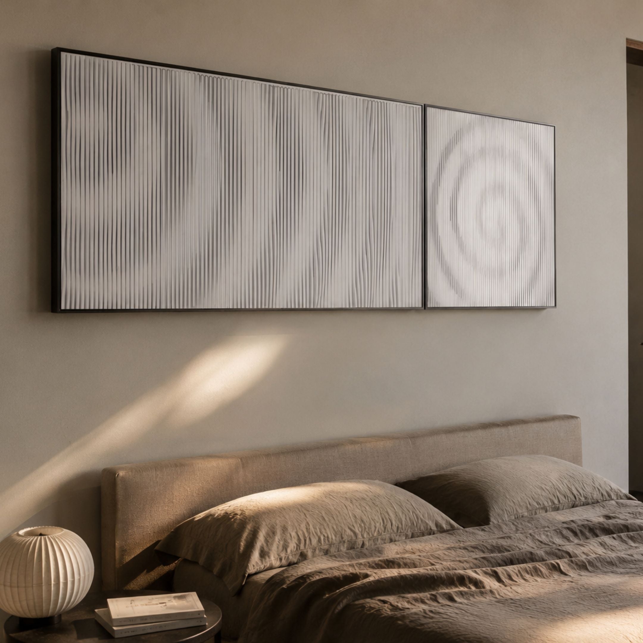 Luna I Spiral Illusion Flow Acrylic 3D Wall Art