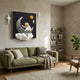 3D MoonSail Astronaut Starry Wall Art