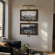 Artisera Urban Vistas Antique Dual Frame Built-In Light Wall Art