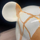 Golden Luster Bear Sculpture - 50cm (Ex-Display)