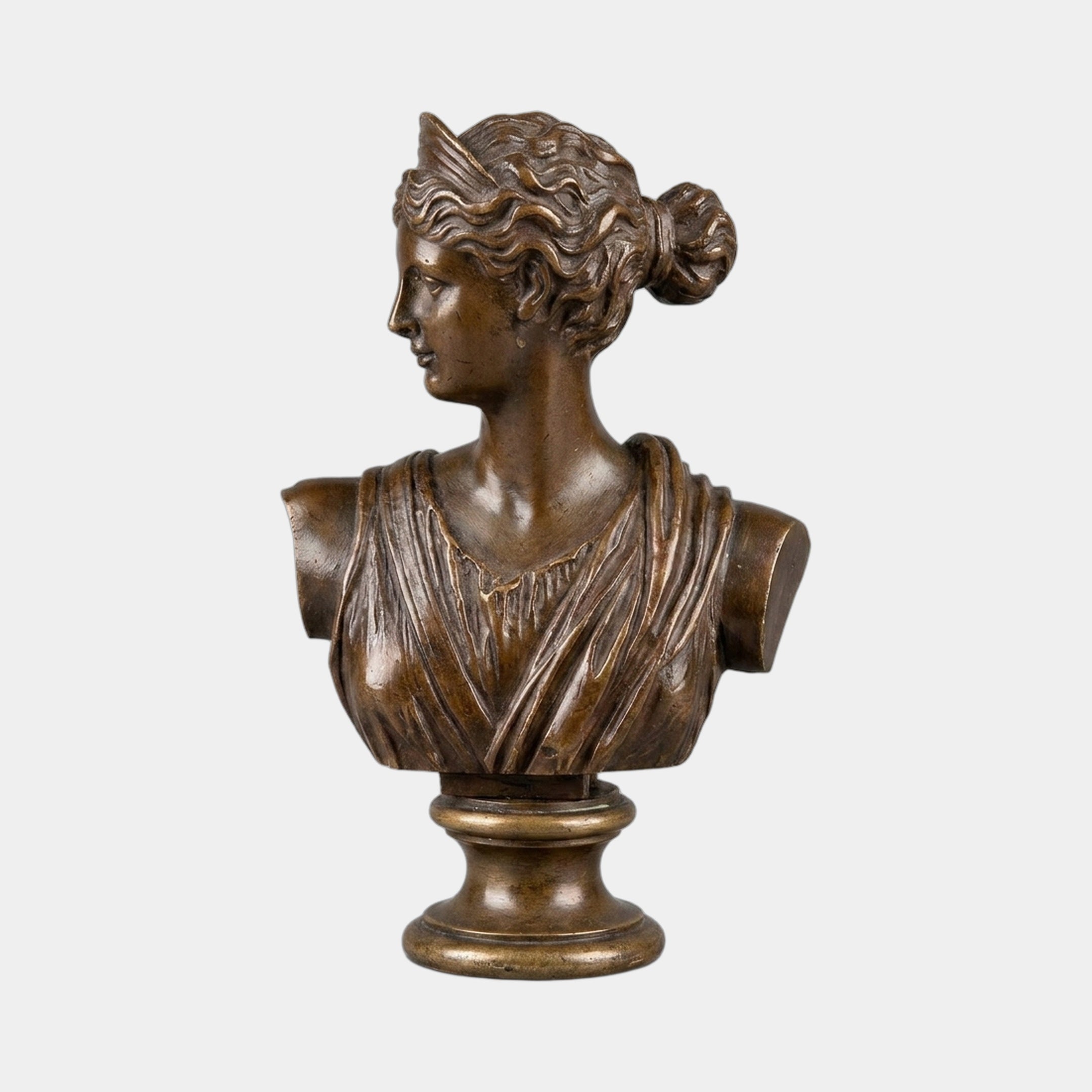 Classical Female Bust Bronze Bust - 50cm
