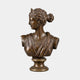 Classical Female Bust Bronze Bust - 50cm