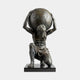 Large Classical Atlas Bearing Globe Bronze Sculpture - 150cm
