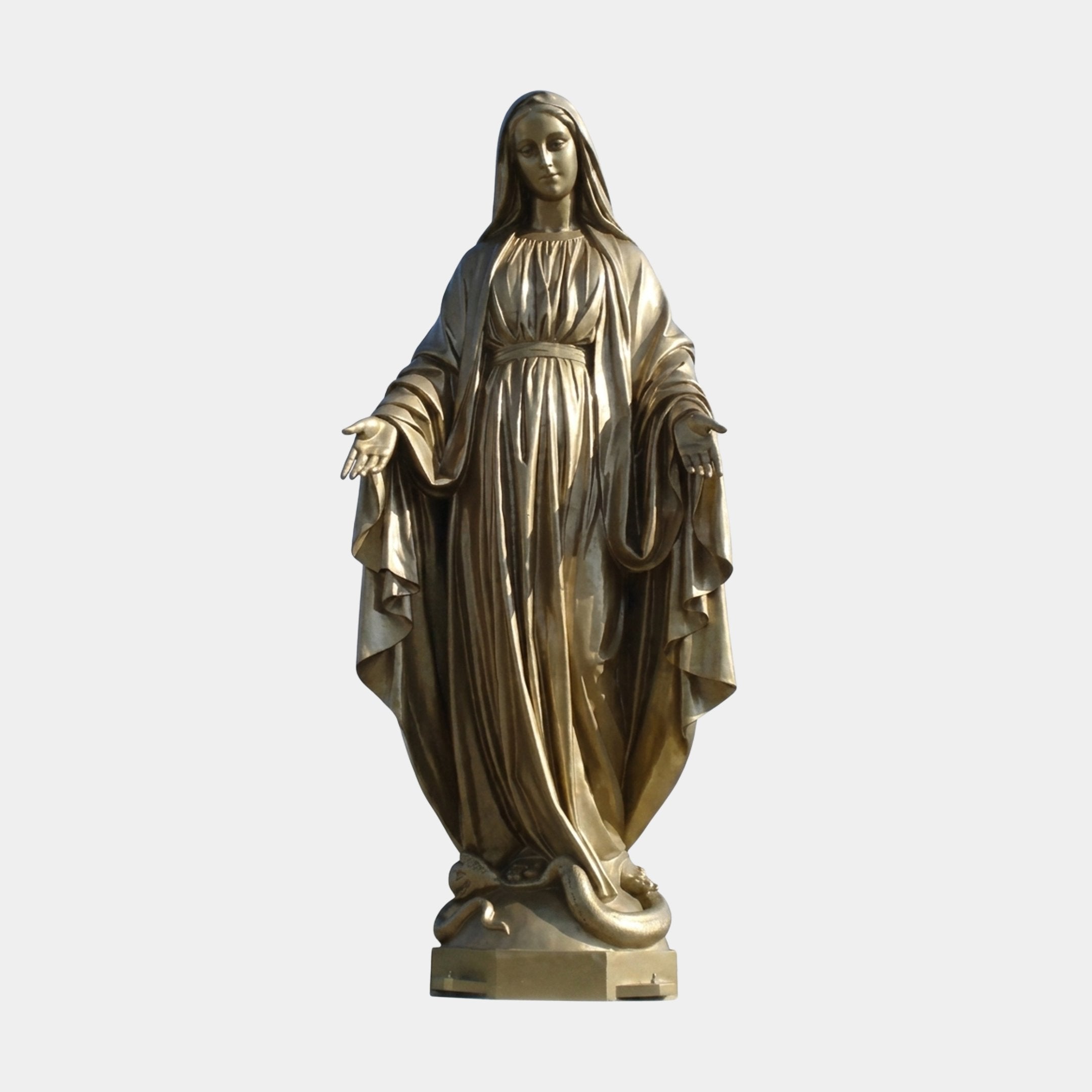 Monumental Classical Virgin Mary Bronze Statue (Open-Armed Benediction) - 300cm